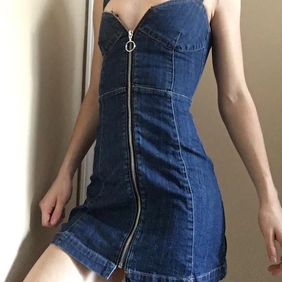 Denim dress - Picture 1 of 3